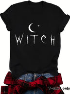 WITCH Moon Graphic Tee