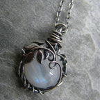 Moonstone Pendant Necklace