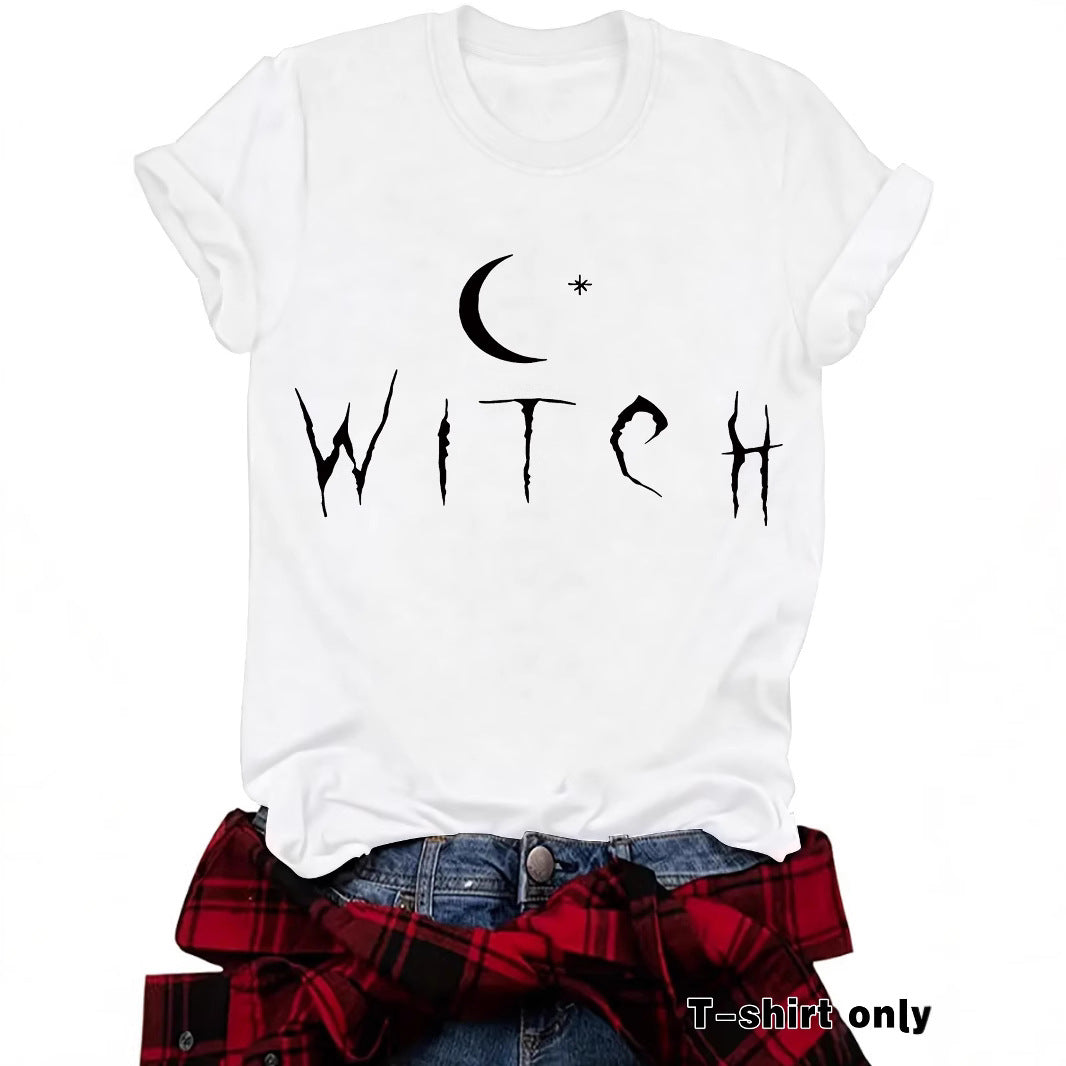 WITCH Moon Graphic Tee