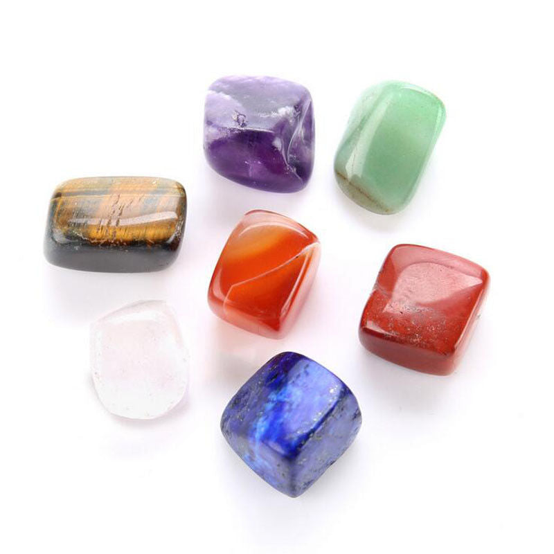 Seven Chakra Healing Crystal Stone Set