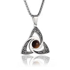 Celtic Trinity Knot Necklace | Stainless Steel Witch's Knot Pendant