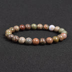 Multi-Stone Crystal Bracelet | Apatite, Lapis Lazuli & Tiger Eye