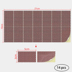 14-Pack Match Striker Strips | Self-Adhesive Phosphorus Paper for Ritual Candles & Spell Jars