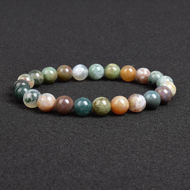 Multi-Stone Crystal Bracelet | Apatite, Lapis Lazuli & Tiger Eye
