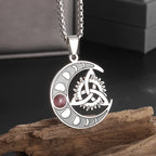 Celtic Trinity Knot Necklace | Stainless Steel Witch's Knot Pendant