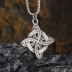 Celtic Trinity Knot Necklace | Stainless Steel Witch's Knot Pendant