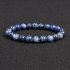 Multi-Stone Crystal Bracelet | Apatite, Lapis Lazuli & Tiger Eye