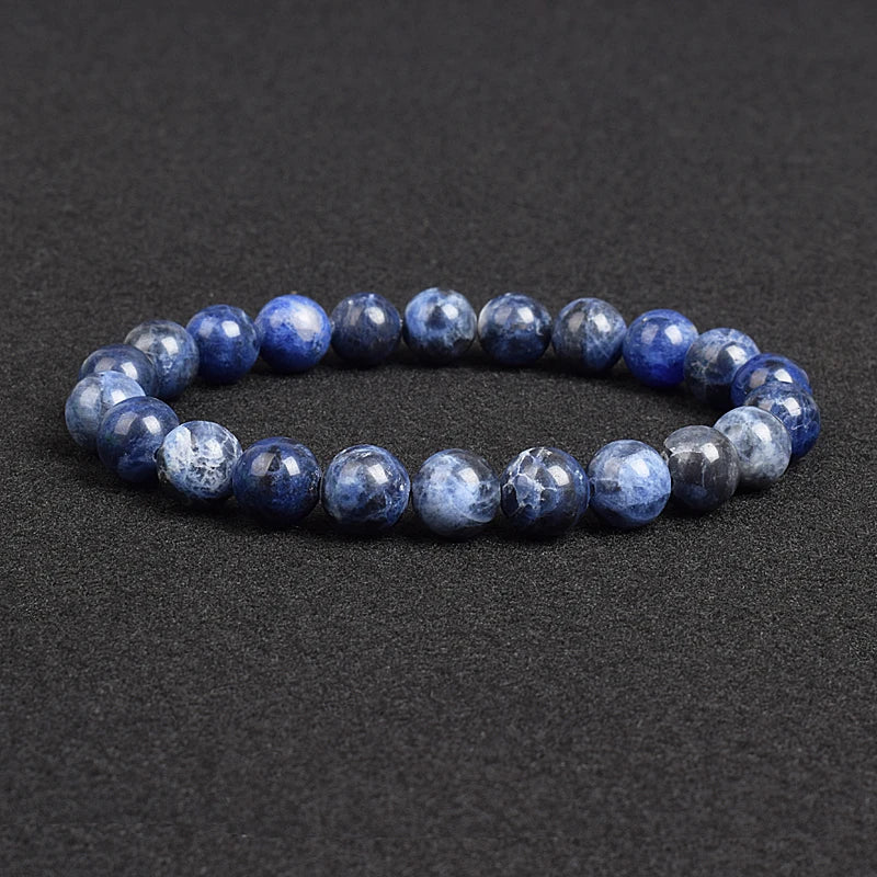 Multi-Stone Crystal Bracelet | Apatite, Lapis Lazuli & Tiger Eye