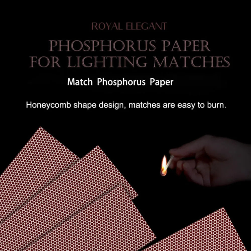 14-Pack Match Striker Strips | Self-Adhesive Phosphorus Paper for Ritual Candles & Spell Jars