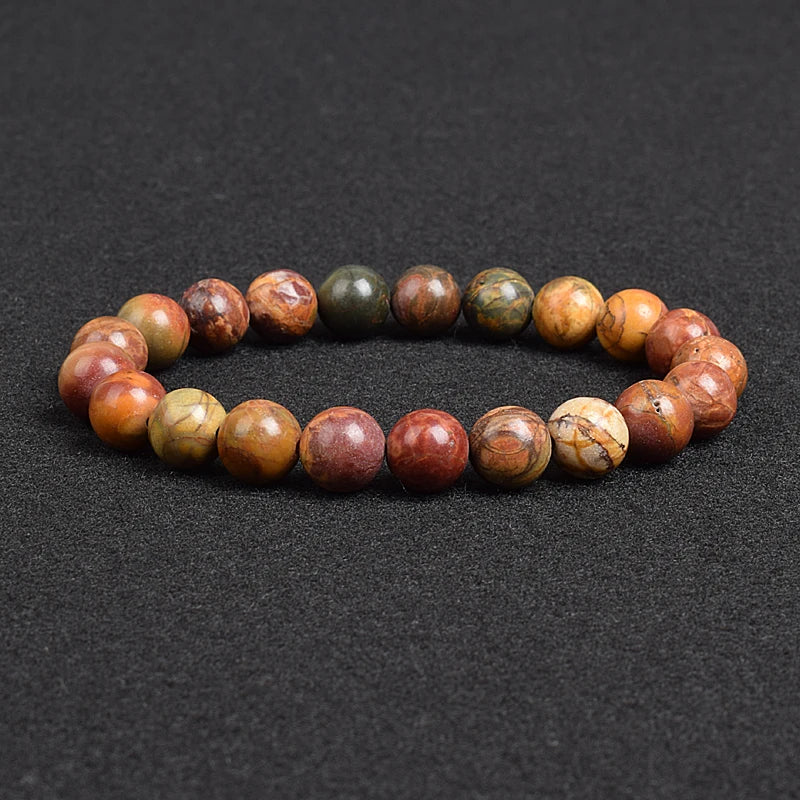 Multi-Stone Crystal Bracelet | Apatite, Lapis Lazuli & Tiger Eye