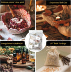 32pc Dried Herbs for Witchcraft | Wiccan Ritual Herb Kit for Spells, Pagan Practice & Magic