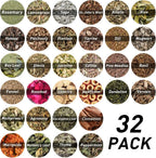 32pc Dried Herbs for Witchcraft | Wiccan Ritual Herb Kit for Spells, Pagan Practice & Magic