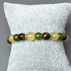 Tiger's Eye & Citrine Healing Bracelet | Hormone Balance & Vitality