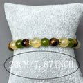 Tiger's Eye & Citrine Healing Bracelet | Hormone Balance & Vitality