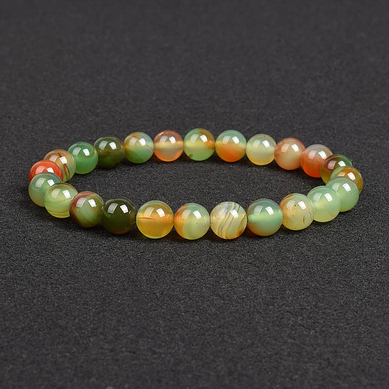 Multi-Stone Crystal Bracelet | Apatite, Lapis Lazuli & Tiger Eye