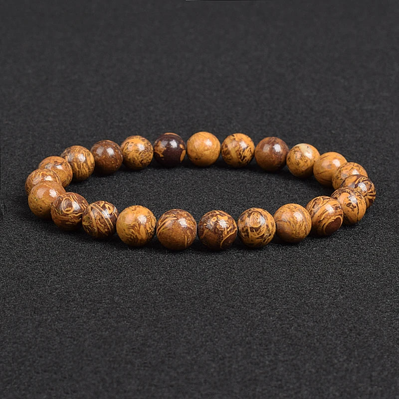 Multi-Stone Crystal Bracelet | Apatite, Lapis Lazuli & Tiger Eye