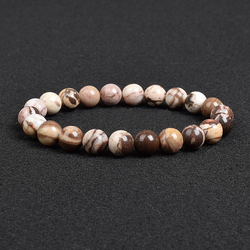Multi-Stone Crystal Bracelet | Apatite, Lapis Lazuli & Tiger Eye