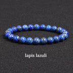 Multi-Stone Crystal Bracelet | Apatite, Lapis Lazuli & Tiger Eye